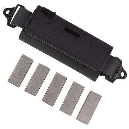 BOOIU Tactical Helmet Counterweight Bag – Balance Kit with 5 Counter Blocks for OPS FAST PJ MH Helmets