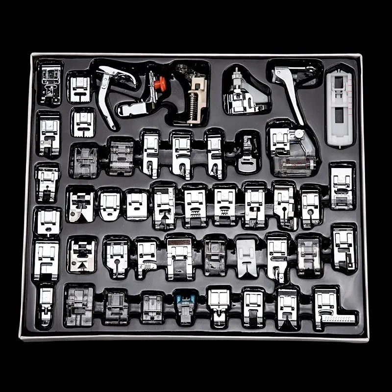 32pcs Sewing Machine Presser Foot Kit: Complete Feet Set for Sewing Machines