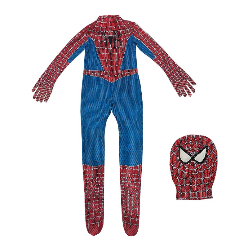 2025 Spiderman Cosplay Costume – Miles Morales Superhero Zentai Jumpsuit for Boys & Girls, Halloween & Carnival