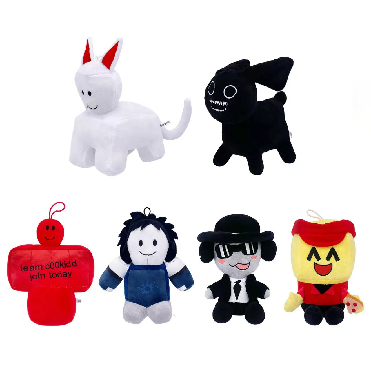 Forsaken Chance Plush Toy – Cute Kawaii Soft Stuffed Doll for Room Decor & Birthday Gift
