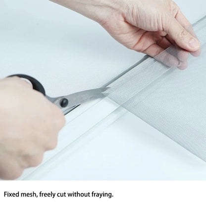 DIY Pet-Proof Window Screen Mesh - Large Mosquito & Insect Resistant Screen for Windows, Balconies & Gardens