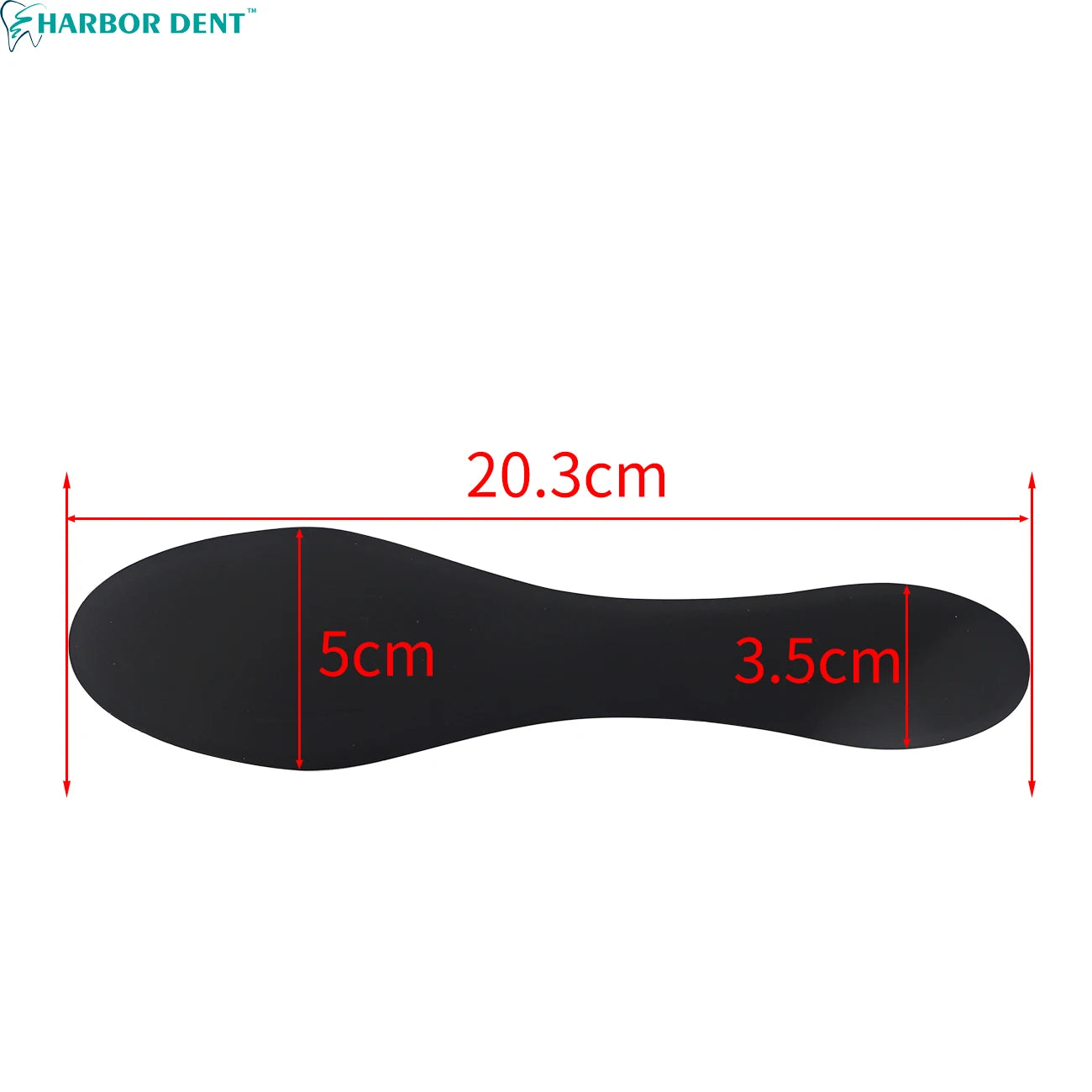 Autoclavable Dental Photo Contrast Plate – Black Background Oral Cheek & Palate Photography Tool for Dental Imaging