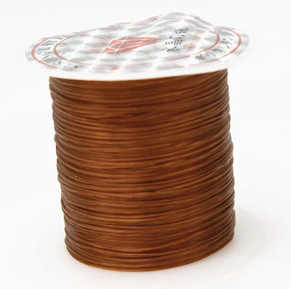10M Strong Elastic Crystal Beading Cord – 1mm Stretch Thread for DIY Bracelets, Necklaces & Jewelry Making