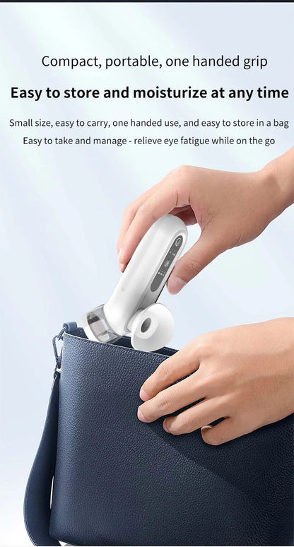 Portable Nano USB Eye Mist Sprayer – Ionic Warm Compress Humidifier for Eye Care & Dry Eye Relief