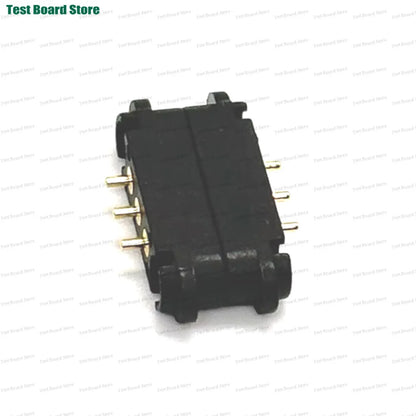 2A DC Magnetic Pogo Pin Connector - 2–8 Pin Spring-Loaded Male/Female Power Socket, 2.5/2.54/2.8mm Pitch, 1–5 Sets