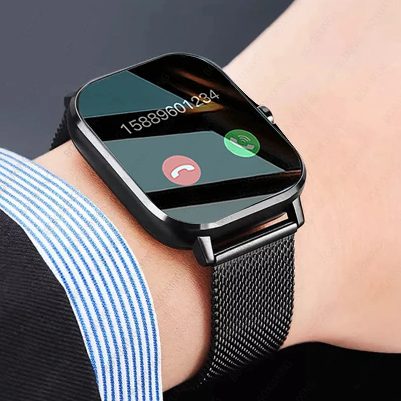 2024 New Bluetooth Smart Watch - 1.69" Full Touch Screen, Dial and Call, Fitness Tracker, IP67 Waterproof, for Men and Women