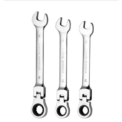 Automatic Fast Dual-Use Ratchet Wrench - Labor-Saving Universal 72-Tooth, Movable Head Open-Ended Plumber Tool