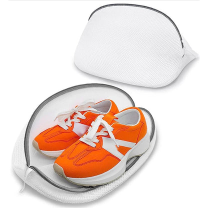 Anti-Deformation Mesh Shoe Laundry Bag – Protective Wash Bag for Sneakers, Travel & Washing Machine Use