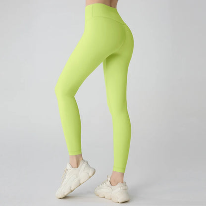 Naked Feeling Yoga Leggings for Women – High-Waisted Hip Lifting Fitness, Running & Cycling Pants