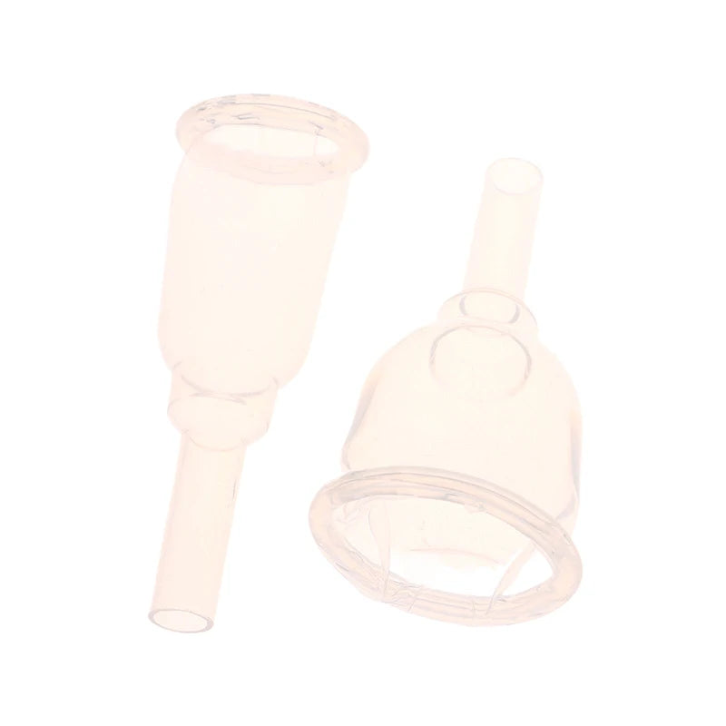 Medical Silicone Male External Catheter - Sterilized Self-Adhesive External Urine Collection Device Sizes S, M & L