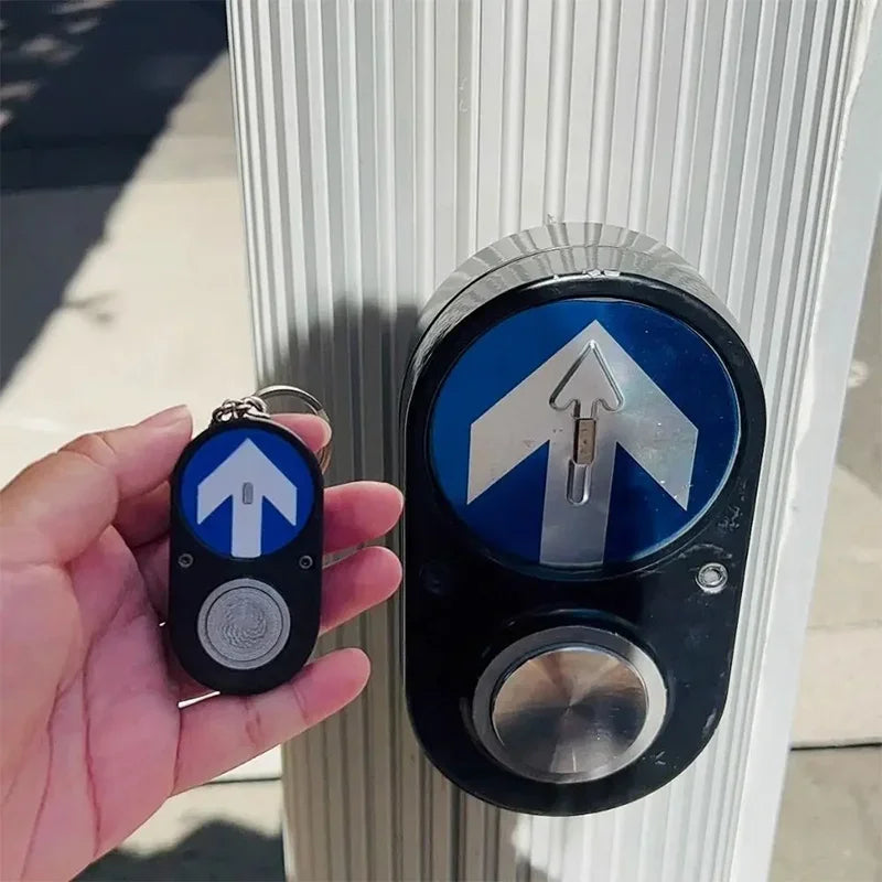 Australian Traffic Light Button Key Holder – Handheld Sound Press Commemorative Funny Keychain Accessory