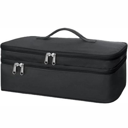Portable Double-Layer Hair Dryer Travel Case – Storage Bag for Dyson, Shark FlexStyle & Attachments Organizer Carrying Case