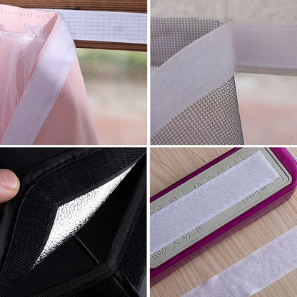 20~50mm 3 Meters/Pairs Self-Adhesive Hook and Loop Tape - Nylon Fabric Tape with Glue - Sewing Accessories