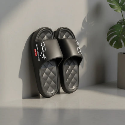Men’s EVA Summer Slippers – Lightweight Soft Anti-Slip Indoor & Outdoor Casual Home Shoes with Innovative Design