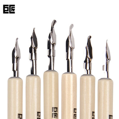 Premium Dip Pen Nib Set - Comic & Manga Line Drawing Pen Tips with Holder for Cartoon Art & Design