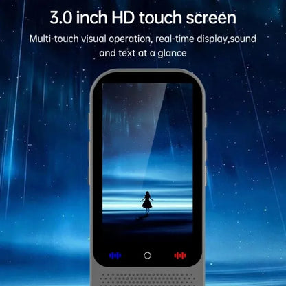 S80 Pro AI Translator Device – 138 Languages, Real-Time & Offline Translation, Voice & Photo Translator, Intelligent Recording Smart Chat Translator Machine