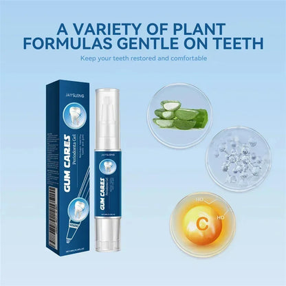 Gum Repair Care Gel | Sore Gums Relief & Deep Teeth Cleaning Serum for Stains, Tartar & Dental Health