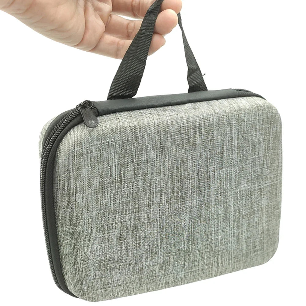 Multi-Size EVA Hard Storage Box - Shockproof Travel Zipper Bag for Earphone and Accessories, Outdoor Tools Organizer Case