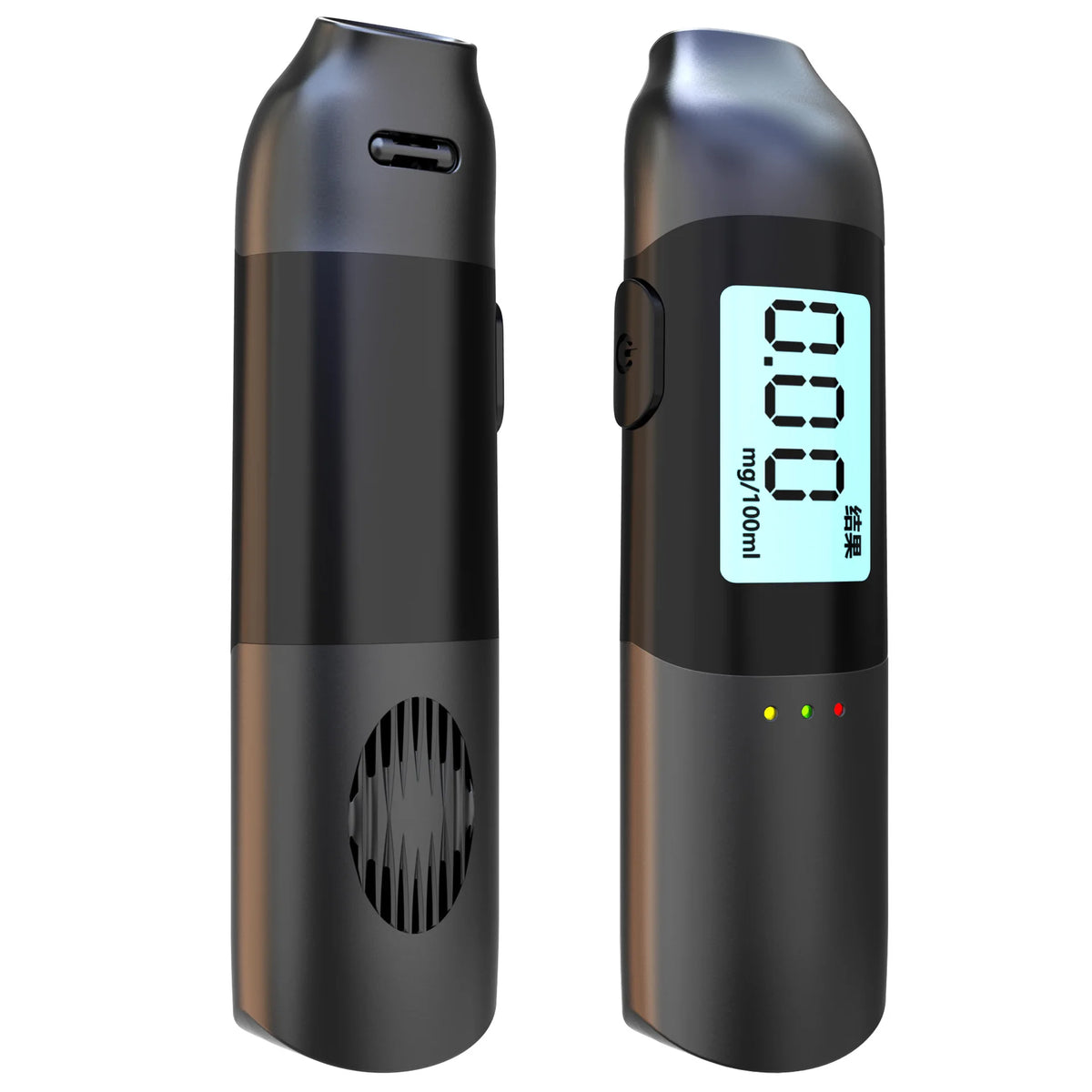 Portable Non-Contact Breathalyzer – LED Digital Display Alcohol Tester for Personal Alcohol Detection and Monitoring