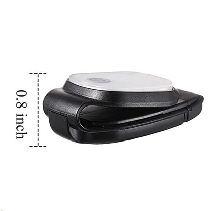 LED Clip Safety Light - USB Rechargeable Running Lamp with 4 Modes for Night Jogging, Hiking & Fishing