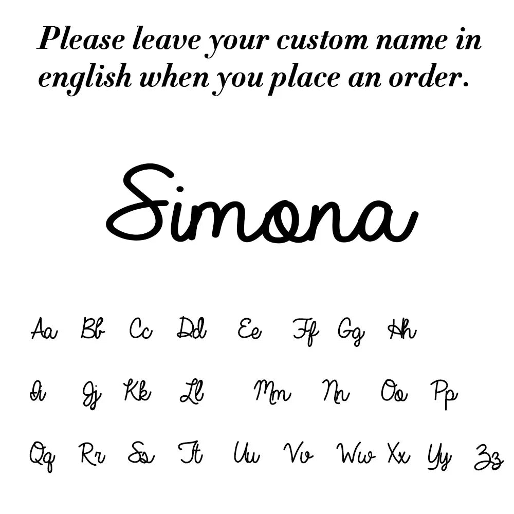 Sipuris Custom Name Necklace - Personalized Gold Stainless Steel Choker Jewelry Gift for Women & Men Wedding Style