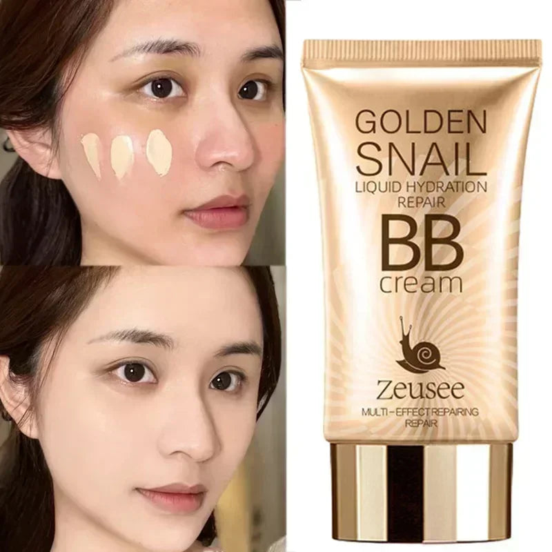Oil-Control Matte BB Cream — Waterproof Full Coverage Liquid Foundation & Concealer for Acne, Spots, and Dark Circles