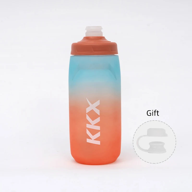KKX Cycling Water Bottle - 620ml/750ml Leak-Proof PP5 Bottle for MTB, Road Bike & Outdoor Sports