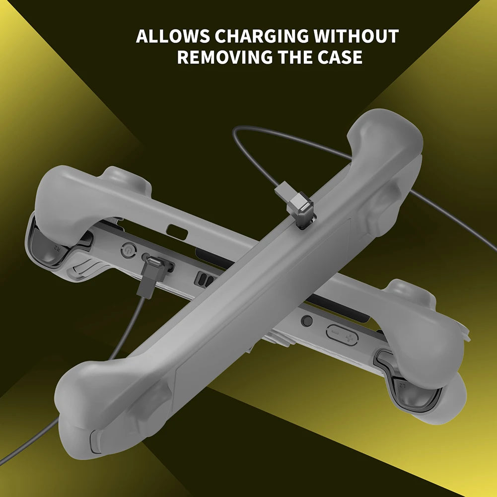 Back Cooling Cover with Sliding Shell for Steam Deck — Hard Protective Case with Kickstand Gaming Accessory