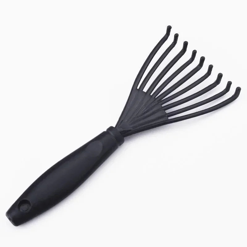 Professional Hair Salon Comb & Brush Cleaner – Aluminum Comb with Plastic Handle for Hair Removal