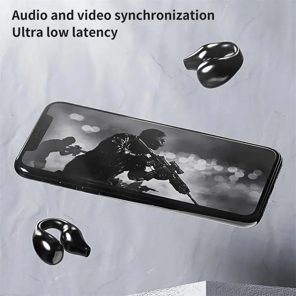 Original WWJBL Bone Conduction Bluetooth Earphones - Wireless Sports Headphones with Mic for Android & iPhone