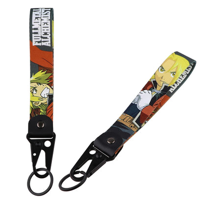 Anime Eagle Beak Keychain – Cool Short Lanyard for Phone, Badge Holder & USB Pendant