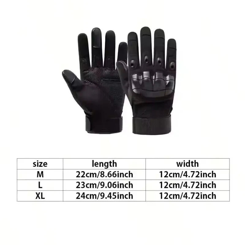 Touchscreen Motorcycle Riding Gloves - Breathable Full-Finger Spring & Summer Motocross Gloves