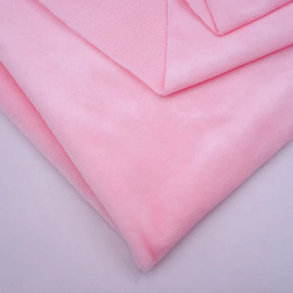 160CM/63" Wide Minky Plush Fabric – Super Soft Flannel Fabric for DIY Dolls, Toys, and Crafts, Sold by the Meter