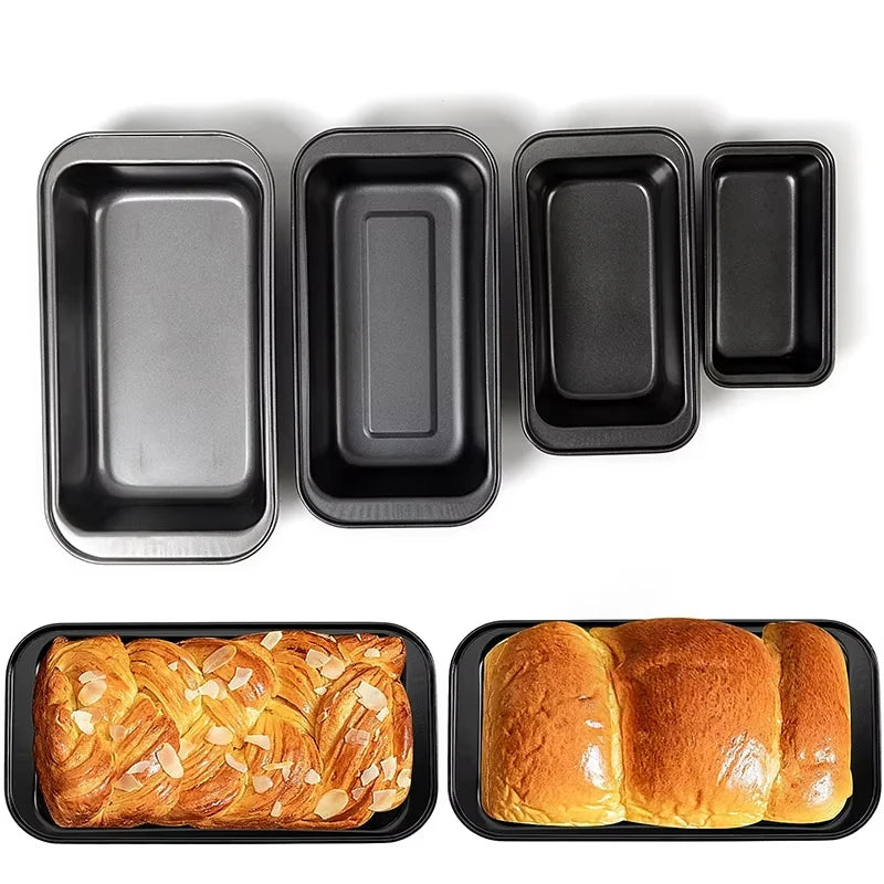 Nonstick Carbon Steel Bread Loaf Pan – Rectangle Bakeware for Toast, Brownies, and Meatloaf