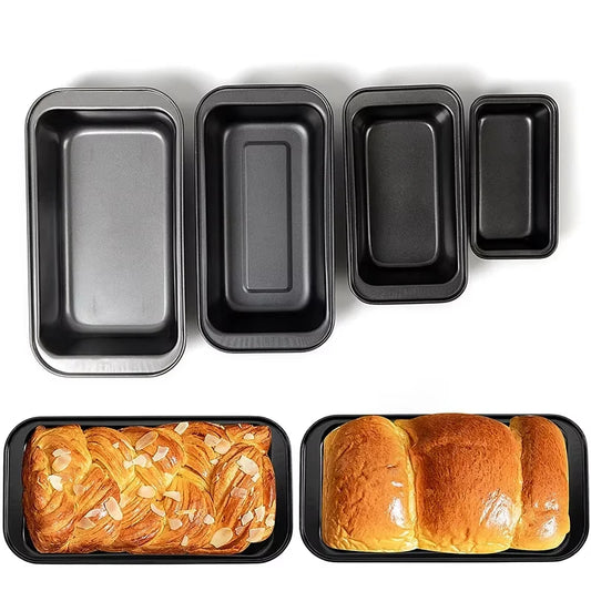 Nonstick Carbon Steel Bread Loaf Pan – Rectangle Bakeware for Toast, Brownies, and Meatloaf