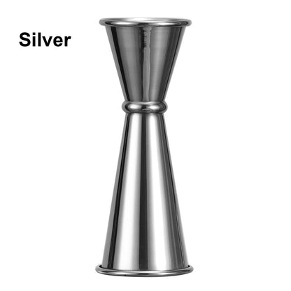Double Cocktail Jigger — Stainless Steel Dual-Sided Measuring Cup with Internal Scale, Bar Tool