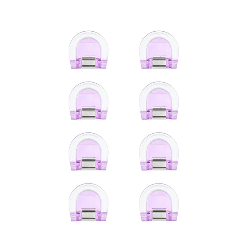 8PCS Invisible Pant Hem Clips - Non-Slip Leg Shortening Clips for Clothing Adjustment & Quick Fixing