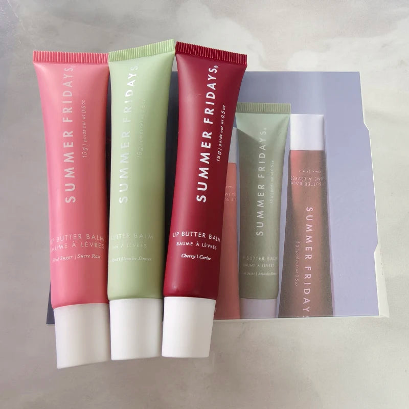 Summer Fridays Lip Balm - Moisturizing Glossy Lip Oil with Vanilla Pink Sugar & Guava Shine