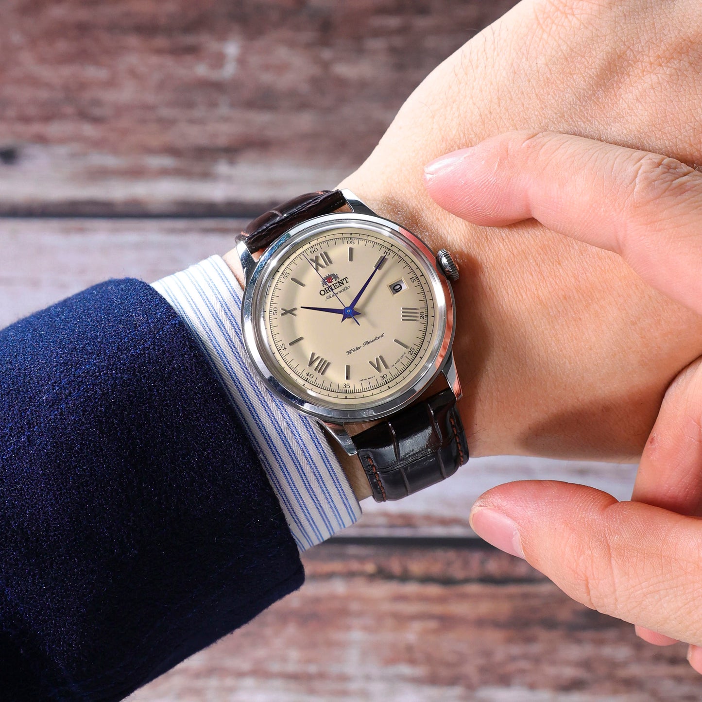 Orient Men’s Automatic Mechanical Watch — Original Waterproof Fashion Retro Timepiece