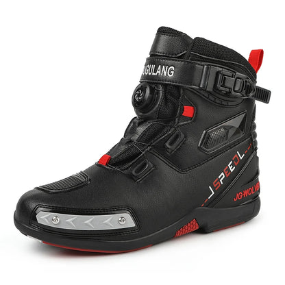 New Motorcycle Boots for Men & Women – Anti-Slip Winter Riding Sneakers for Bicycle, Mountain Racing & Road Speed, Autumn Ready