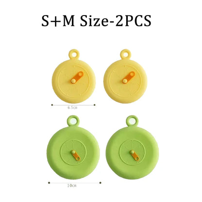 Reusable Silicone Stretch Lids – Self-Sealing Universal Covers for Bowls, Pots & Pans