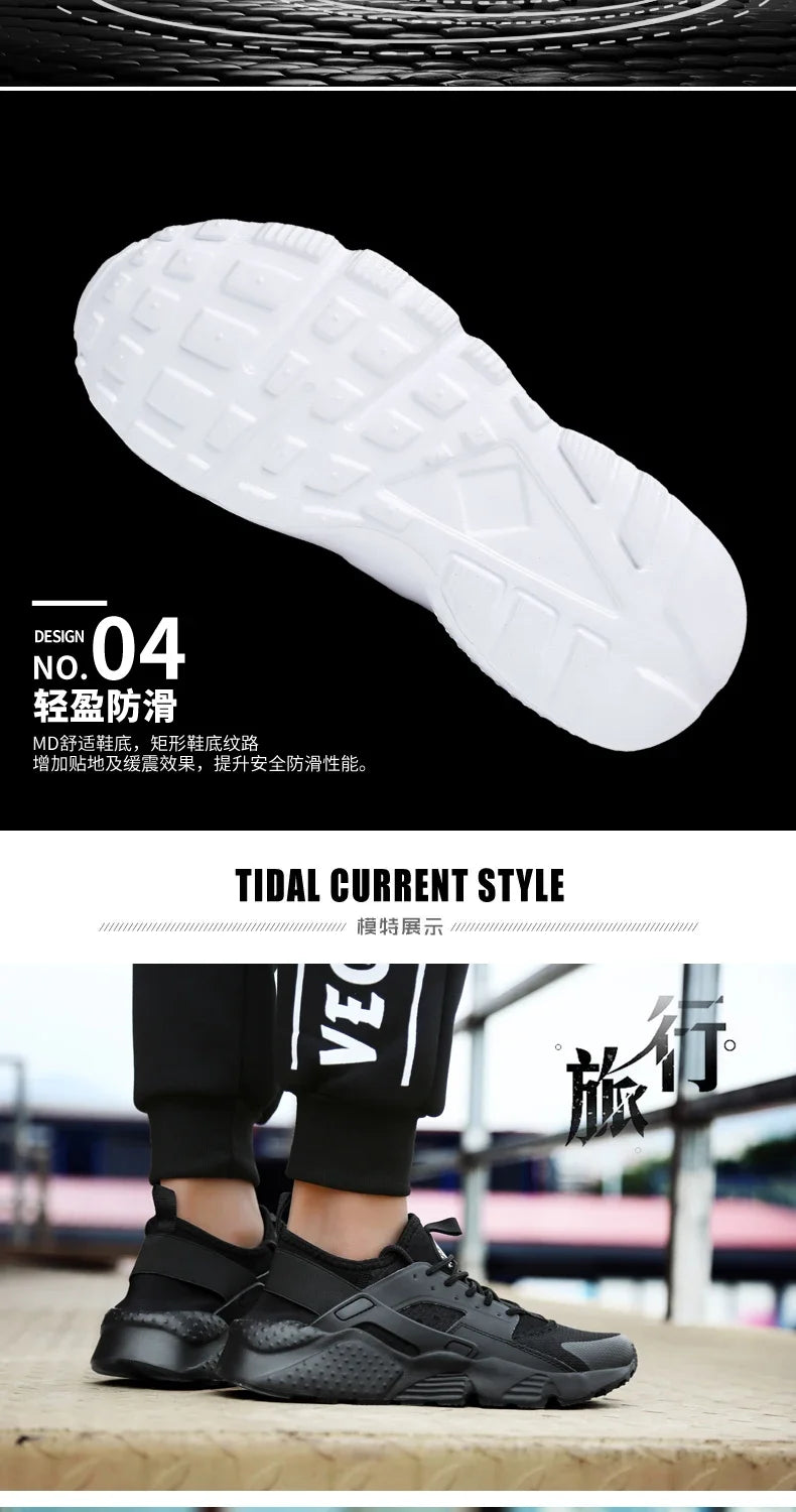 Running Shoes for Men & Women - Lightweight Breathable Basketball Sneakers, Plus Size 46-47, Luxury Outdoor Casual Shoes