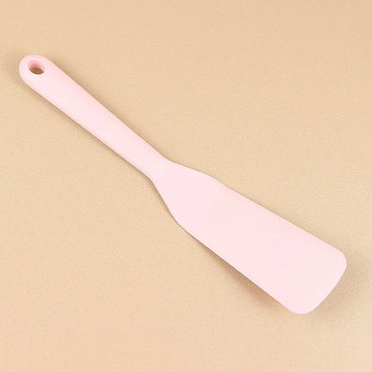 7-Color Silicone Frying Shovel – Non-Stick Pancake, Egg & Steak Spatula for Kitchen & Baking