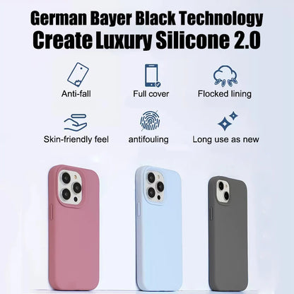 Shockproof Phone Case for iPhone 11–17 Pro Max/Plus/Air Series Upgrade Protective Cover Full Body Drop Protection Accessory