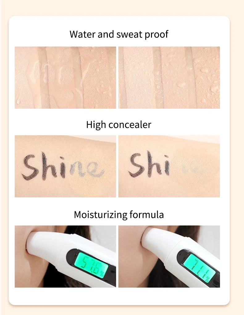 OCHEAL Whitening BB Cream – Face Foundation Concealer & Air Cushion Makeup for Girls, Original Facial Beauty Cream