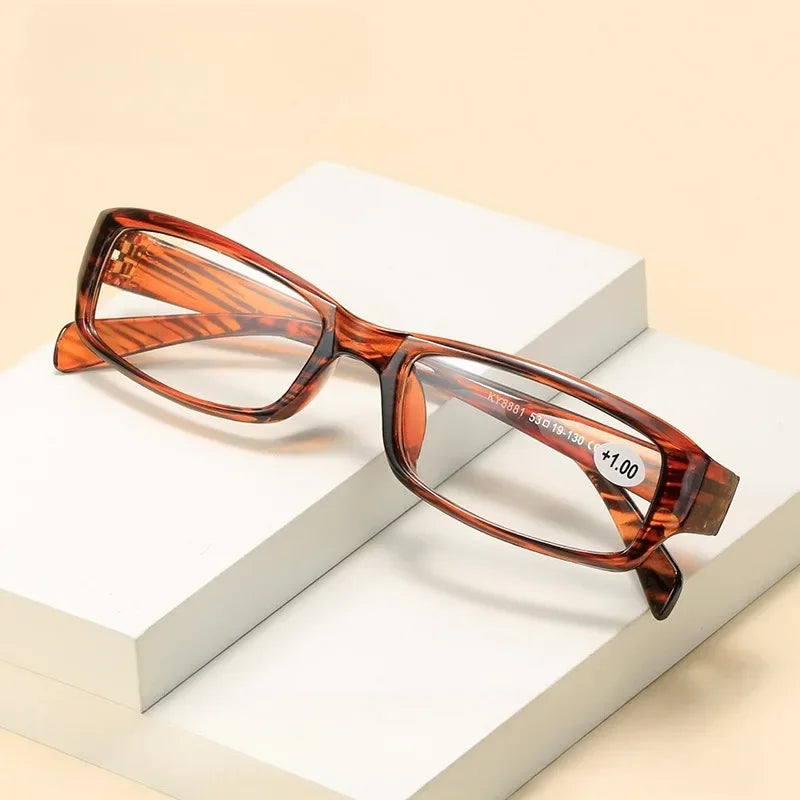 New Resin Wood Grain Reading Glasses – Presbyopic Eyewear for Men & Women, Stylish Gafas De Lectura Mujer