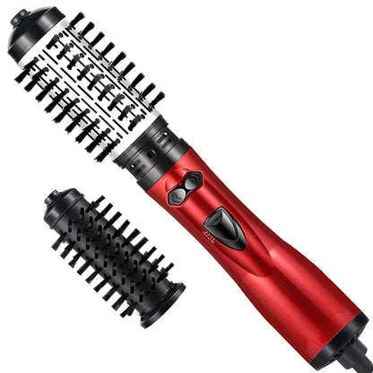 Negative Ionic 3-in-1 Hair Dryer Brush – Hot Air Straightening Comb & Curling Iron Multifunctional Styling Tool