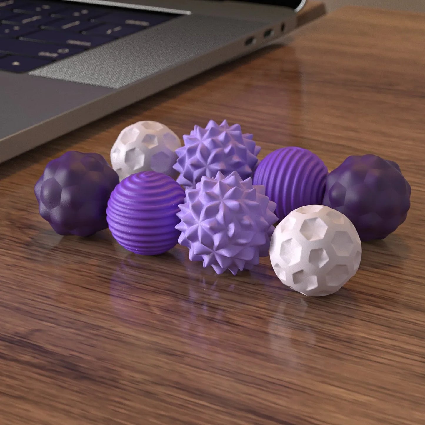 Silicone Magnetic Sensory Fidget Balls – Anxiety Relief Worry Stress Toys for Autism, Kids & Adults Calming Sensory Toy