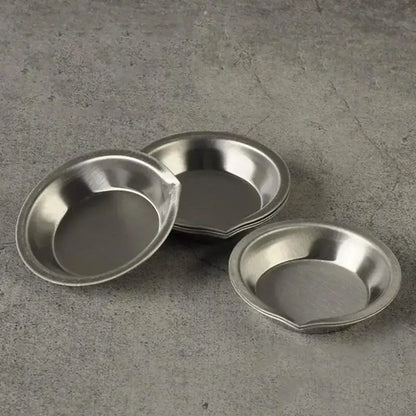 12PCS Stainless Steel Paint Mixing Bowls Set – Oil Paint Trays & Color Cups for DIY Art, Craft & Children Painting Tools