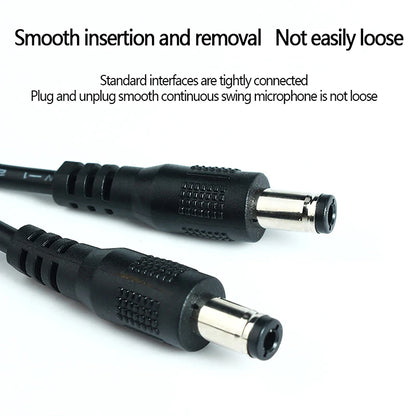 Nail Polishing Machine Connection Cable - 1M/1.5M Double-Head DC Port Handle Line for Rechargeable Manicure Tools
